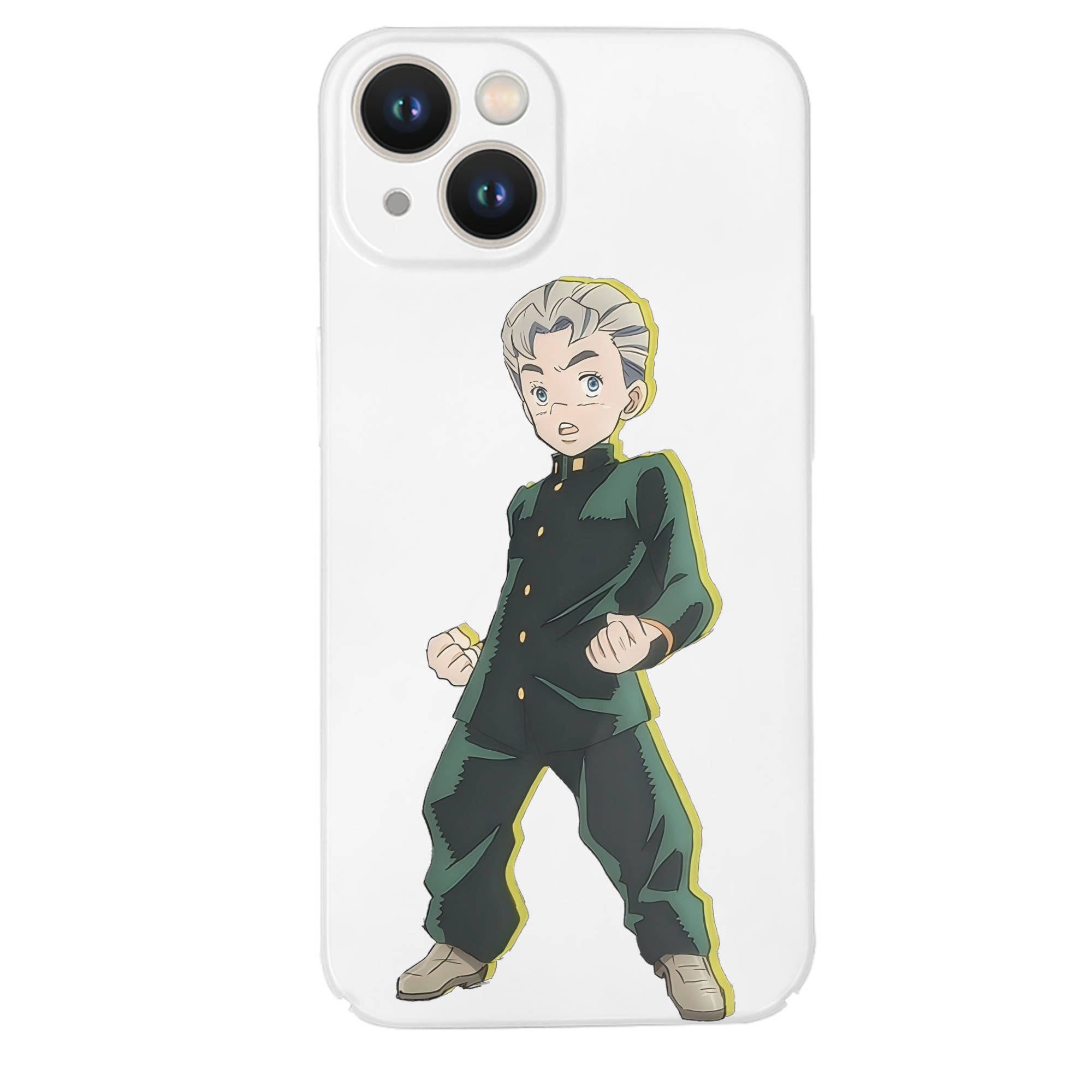 （画像用） ジョジョの奇妙な冒険 広瀨康一 JoJo's Bizarre Adventure Hirose Koichi 【iPhone 14シリーズ対応】ハードケース